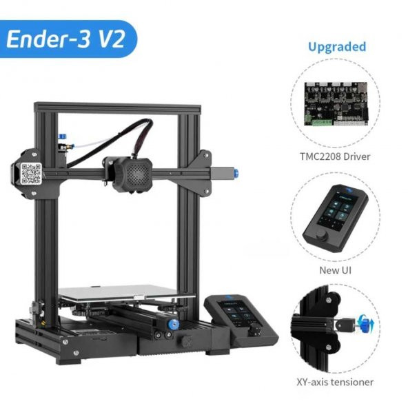 CREALITY ENDER 3 V2 3D Yazıcı - 4