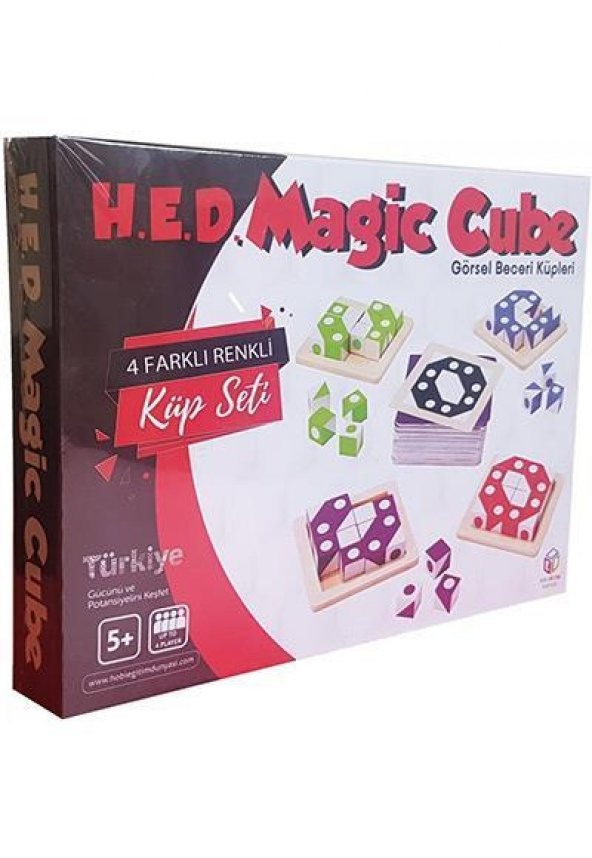 H.E.D. Magic Cube Oyunu 5+ Yaş  Hobi Eğitim Dünyası
