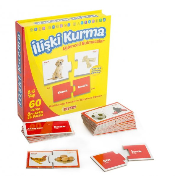 2 3 Yaş Ve Üzeri Diytoy İlişki Kurma- Bağlantı Eşleştirme Kartı