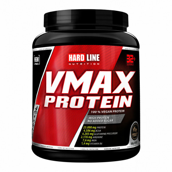 Hardline Vmax Protein 908 Gr Vegan Vejetaryenler İçin Protein Tozu