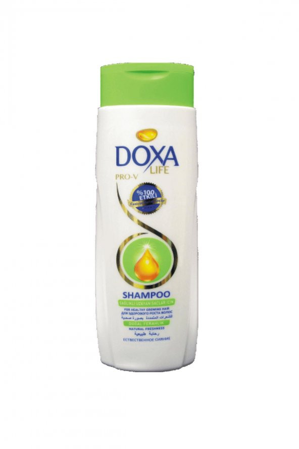 Doxa Life Aloe Vera Özlü Papatya Ferahlığı Parlak Şampuan 400ML