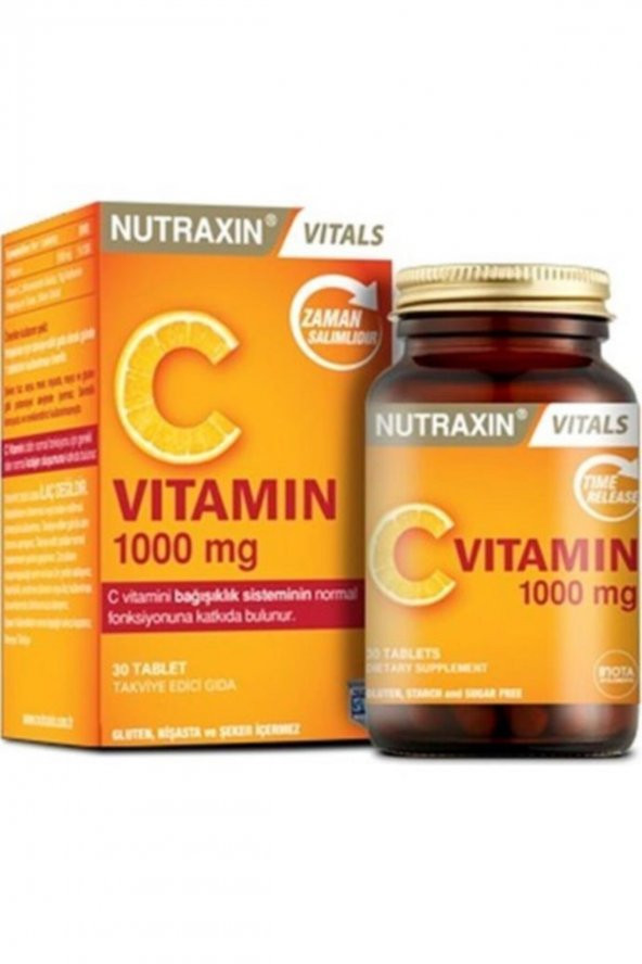 Nutraxin C Vitamini 1000 Mg 30 Tablet