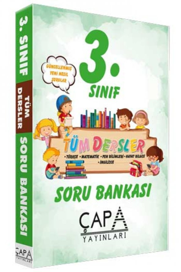Çapa Yayınları 3. Sınıf Tüm Dersler Soru Bankası