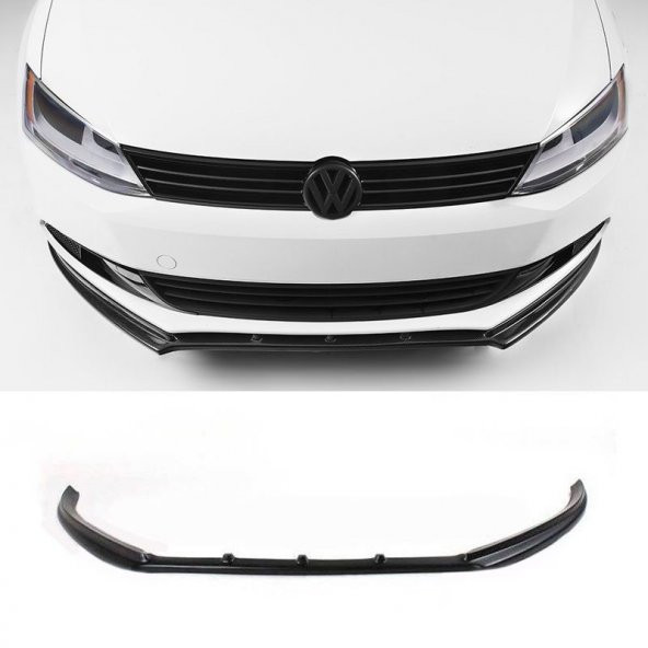 Volkswagen Jetta Ön Lip (Plastik)	Piano Black