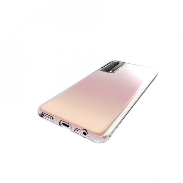 Huawei P Smart 2021 Kılıf İnce Lüks Kamera Çıkıntılı Silikon - 5