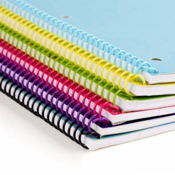 Office Force 20 mm 48 Loop 4:1 Plastik Helezon Spiral Şeffaf 100lü - 2