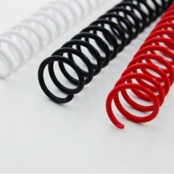 Office Force 20 mm 48 Loop 4:1 Plastik Helezon Spiral Şeffaf 100lü - 3