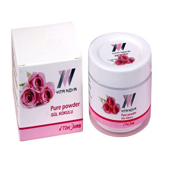 Vita Nova Pure Powder Gül Kokulu Kadın Toz Deodorant 50 Gr