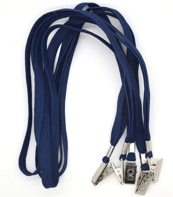 Office Force Metal Klipsli Lacivert İp 50li