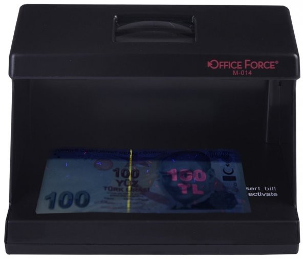 Office Force M-014 Büyüteçli ve Sensörlü UV Para Kontrol Makinesi - 2