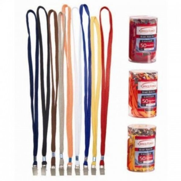 Office Force Metal Klipsli Yeşil İp 50li