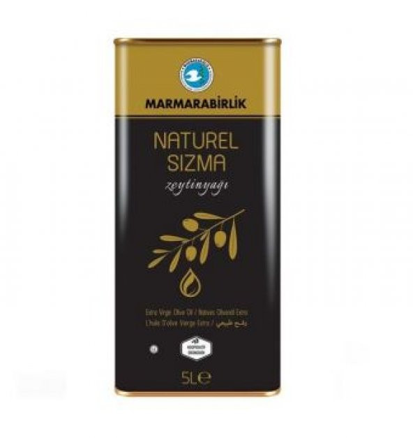 Marmarabirlik Naturel Sızma Zeytinyağı 5 LT
