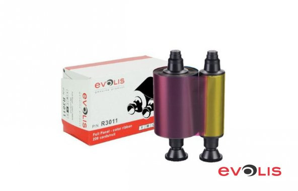 Evolis R3011 Renkli Ribon