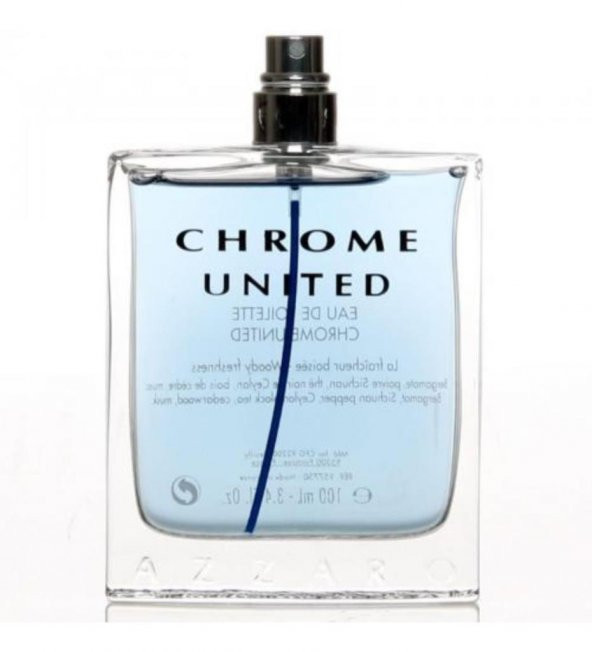 Azzaro Chrome United Edt 100 ml Refill Erkek Parfüm