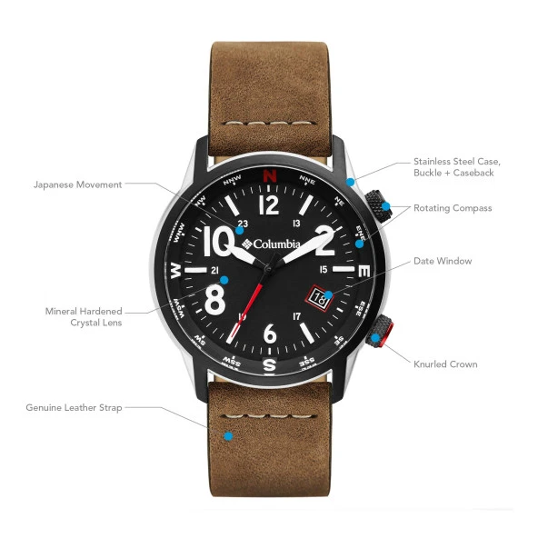 COLUMBIA CSC01-003 Erkek Kol Saati - Resim 4