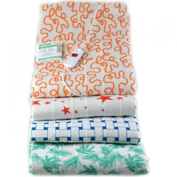 OMAK® Çift Kişilik Elektrikli Battaniye 120 x 150 cm - 3