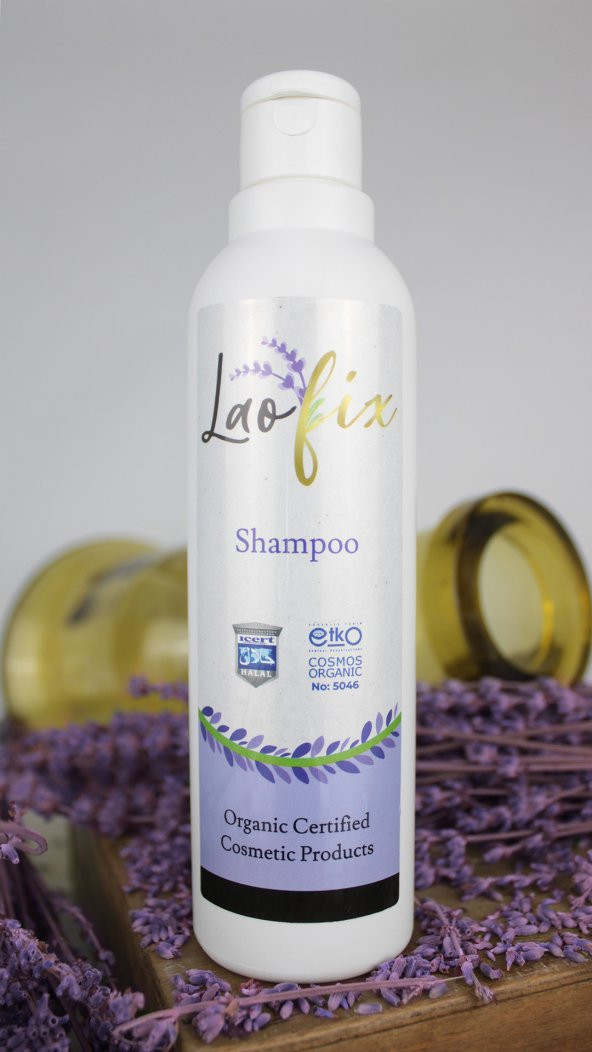 Laofix Organik Dökülme Karşıtı Bitkisel Lavanta ve At Kuyruğu Özlü Şampuan 250 ml