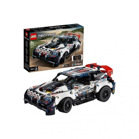 LEGO Technic 42109 Uzaktan Kumandalı Top Gear Ralli Arabası Yapım Seti (463 Parça)