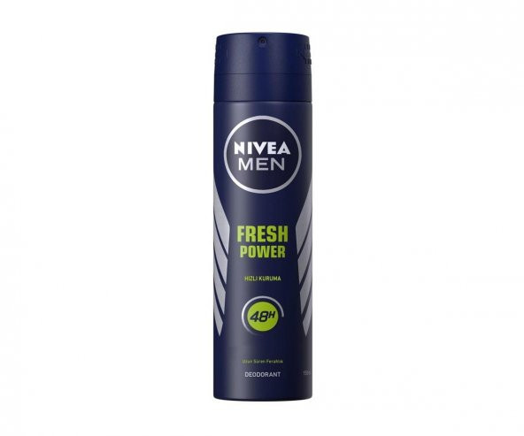 Nivea Fresh Power Sprey Deodorant 150Ml Erkek