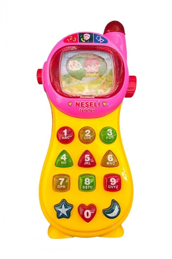 Eğitici Neşeli Telefon Oyuncak Kutulu