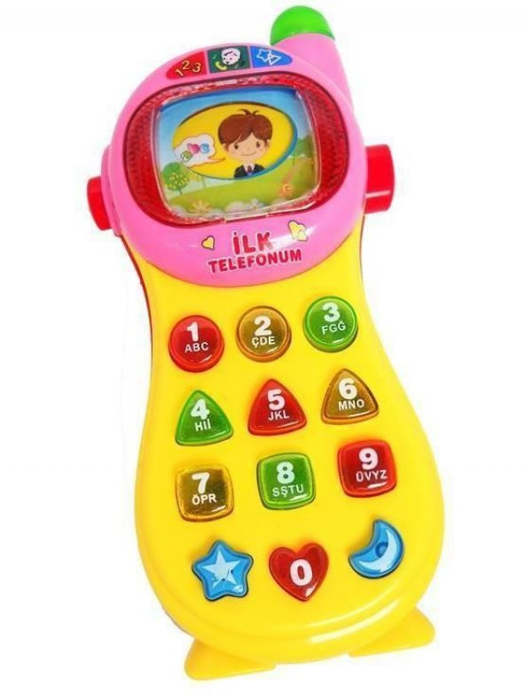 Eğitici Neşeli Telefon Oyuncak Kutulu - 2