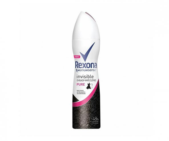 Rexona Invisible Pure Kadın Sprey Deodorant 150 Ml