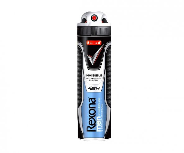 Rexona Invisible Ice Fresh Erkek Sprey Deodorant 150 Ml