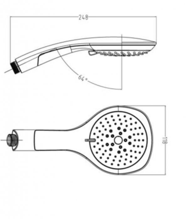 Arvita Masfallı Duş Seti - 2