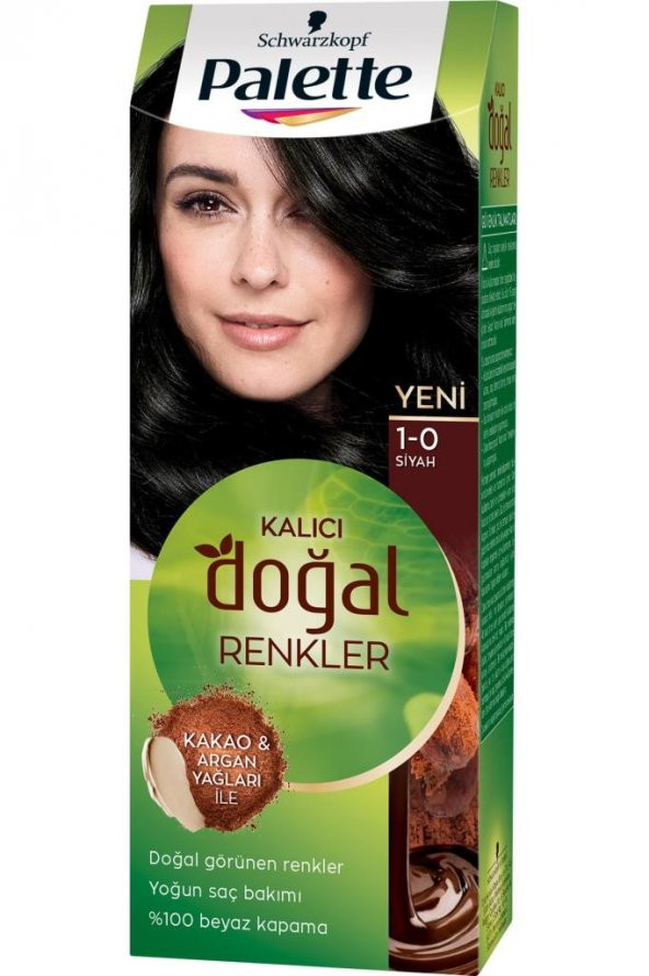 Palette Kalici Dogal Renkler 1-0 Siyah - 2