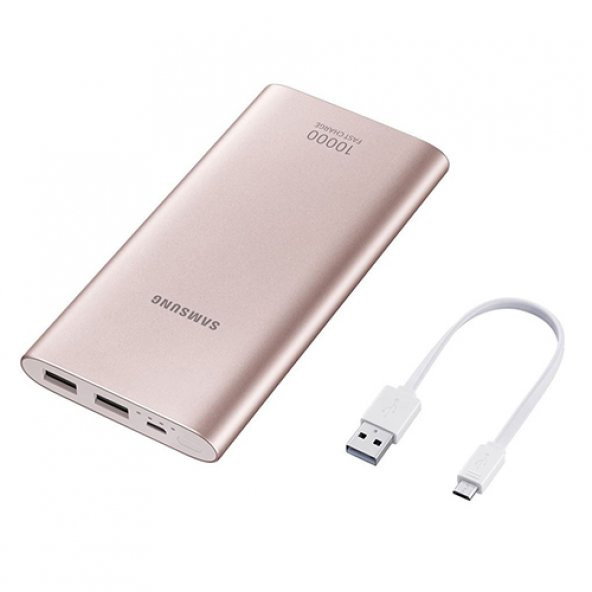 Samsung 10000mAh Taşınabilir Hızlı Şarj Cihazı Pembe - EB-P1100BPEGWW