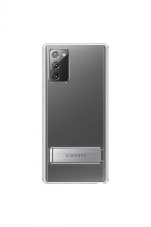 Samsung Galaxy Note20 Standlı Şeffaf Kılıf - EF-JN980CTEGWW