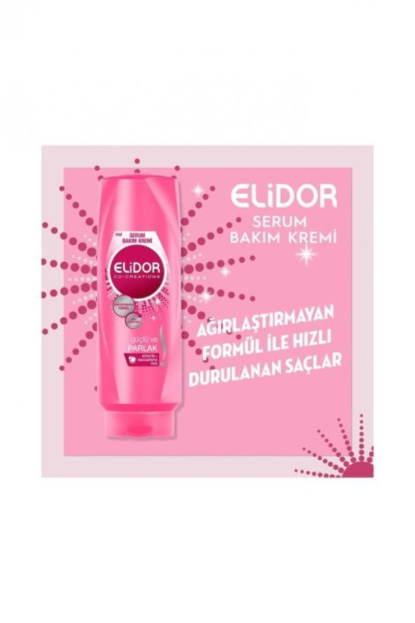Elidor Saç Bakim Kremi Güçlü Ve Parlak 500 Ml - 2