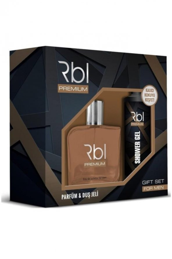 Rebul Premium For Men Gift Set - Parfüm 100 Ml + Dus Jeli 200 Ml