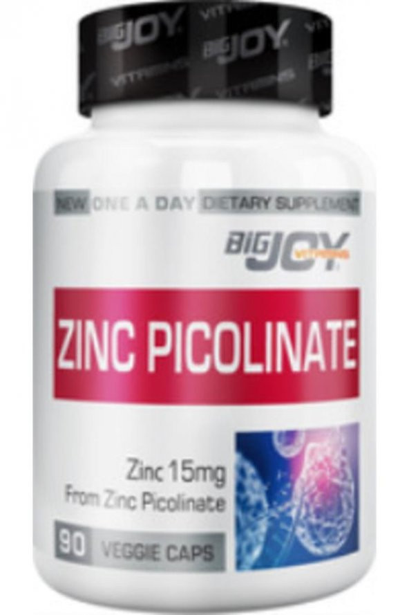 Bigjoy Zinc Picolinate 90 Bitkisel Kapsül