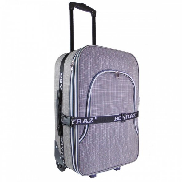 Boyraz 2 Tekerli Kumaş Valiz 3lü Set - 2