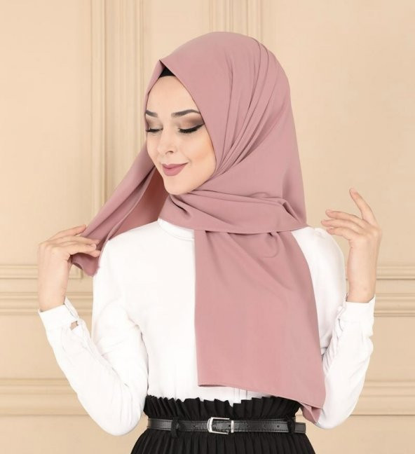 Modalucci Medine İpeği Şal Pudra - 2