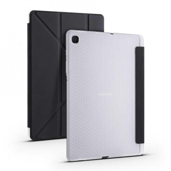 Galaxy Tab S6 Lite P610 Kılıf Kalem Bölmeli Standlı Tam Uyumlu - 5