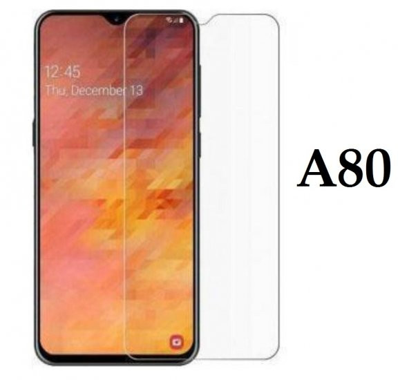SAMSUNG A80 KIRILMAZ CAM EKRAN KORUYUCU