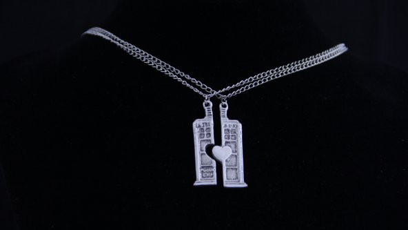 Doctor Who Tardis Zincirli Kolye - 1