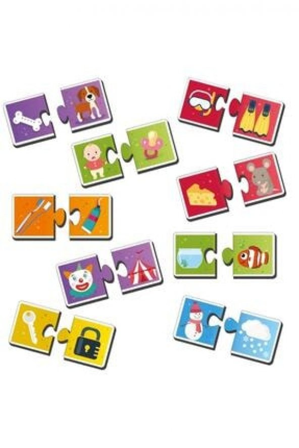 Eğitici Okul Öncesi Bağlantı Kurma Oyunu - Connect Game - 2