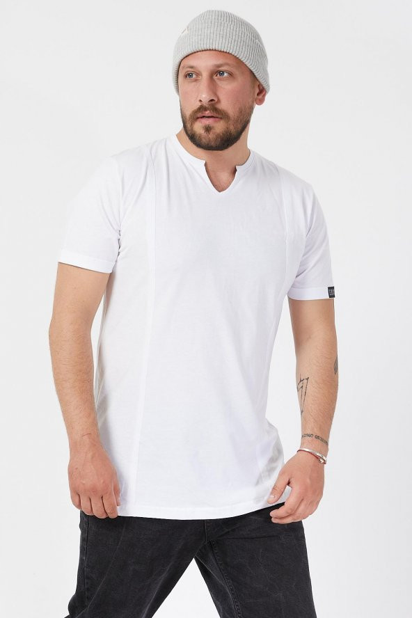 Trair Acik V Yaka Tshirt - 2