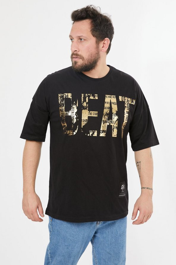 Trair Over Size Geniş Kalip Baskili - 2