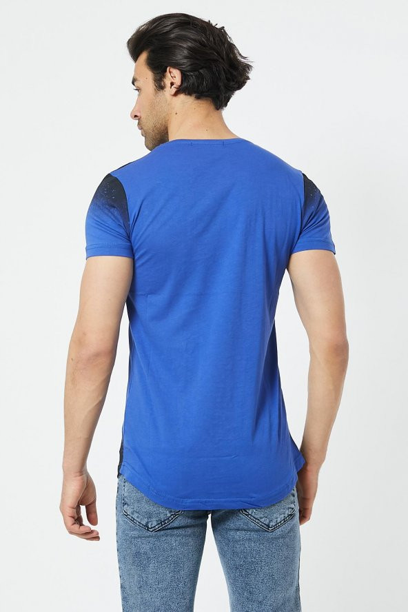 Trair Baskılı Yıkamalı T-Shirt - 8