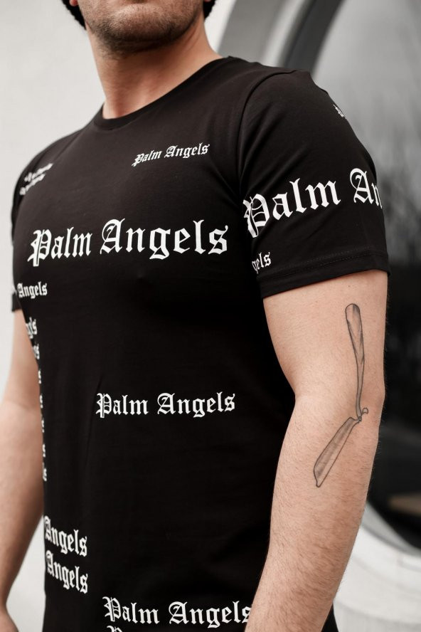 Trair Palm Angels Baskılı T-Shirt - 2