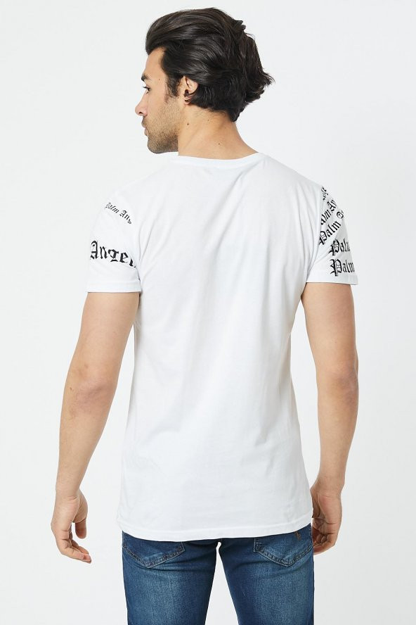 Trair Palm Angels Baskılı T-Shirt - 6