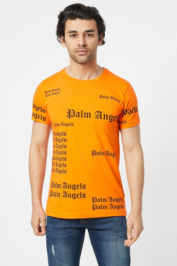 Trair Palm Angels Baskılı T-Shirt - 8