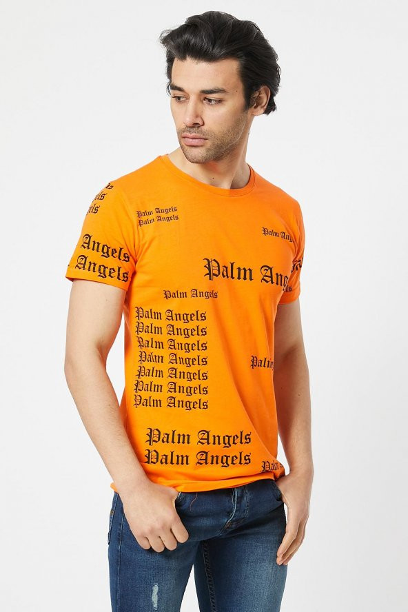 Trair Palm Angels Baskılı T-Shirt - 10