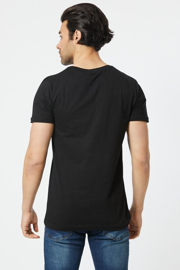 Trair Off White Tasli Baskılı T-Shirt - 3
