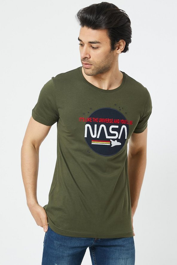 Trair Nasa Nakışlı T-Shirt - 9
