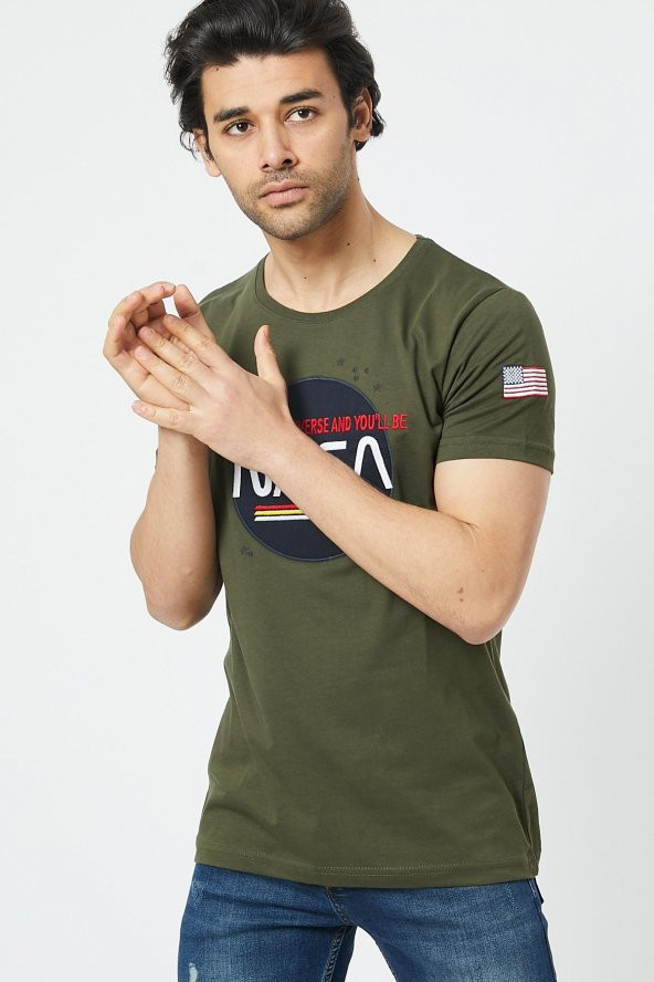 Trair Nasa Nakışlı T-Shirt - 10